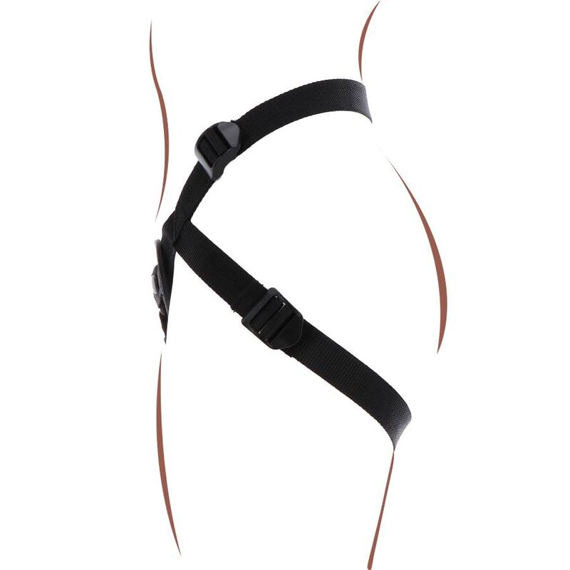 Get Real Strap-On Harness Black