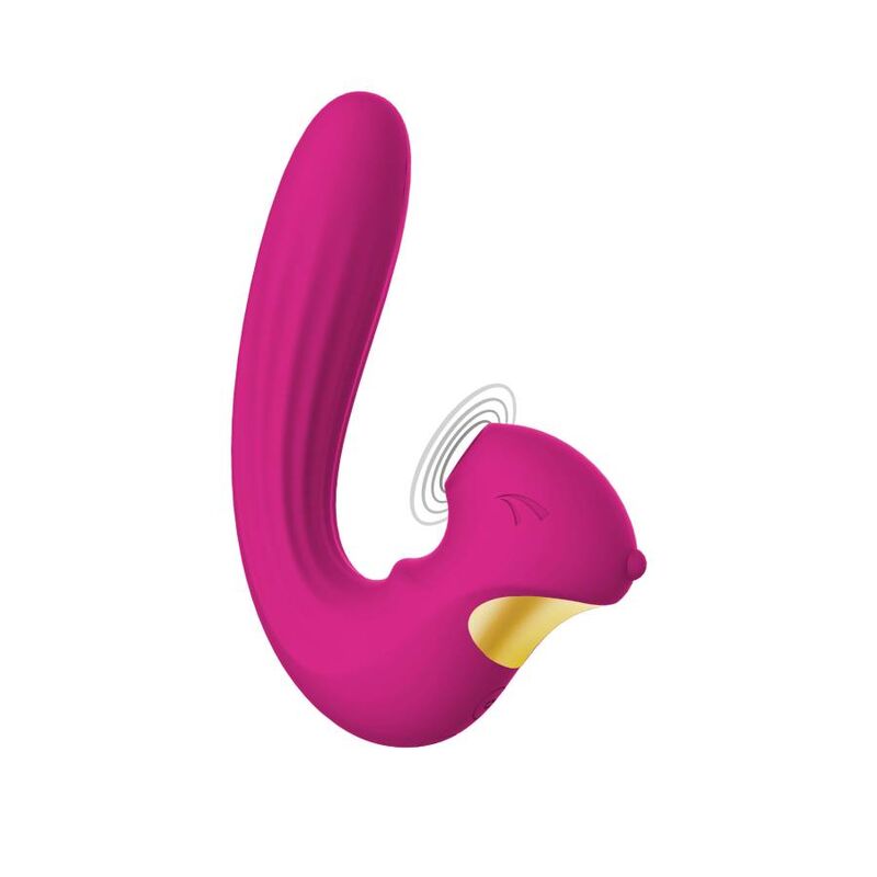 XOCOON Celestial Love Vibe Stimulator Fucsia - Estimulador Dual para Parejas
