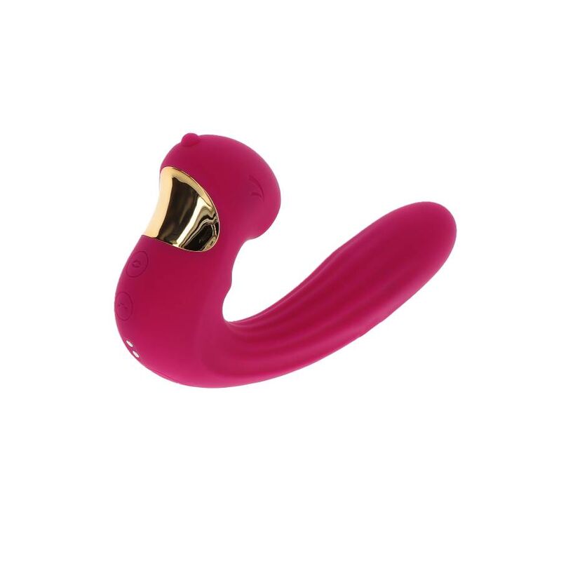 XOCOON Celestial Love Vibe Stimulator Fucsia - Estimulador Dual para Parejas