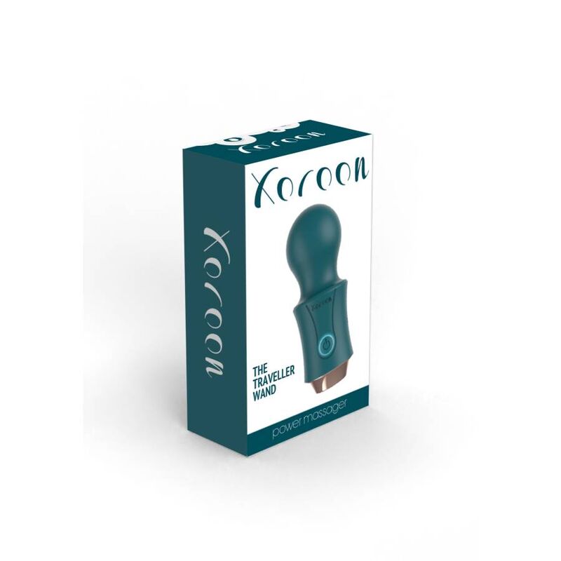 Xocoon The Traveller Wand Green - Vibrador de Viaje