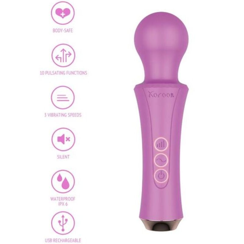 Xocoon The Personal Wand Fuchsia - Vibrador para Parejas
