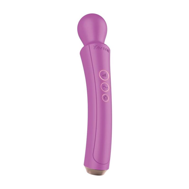 Xocoon The Curved Wand Fuchsia - Vibrador Doble Estimulador con LED