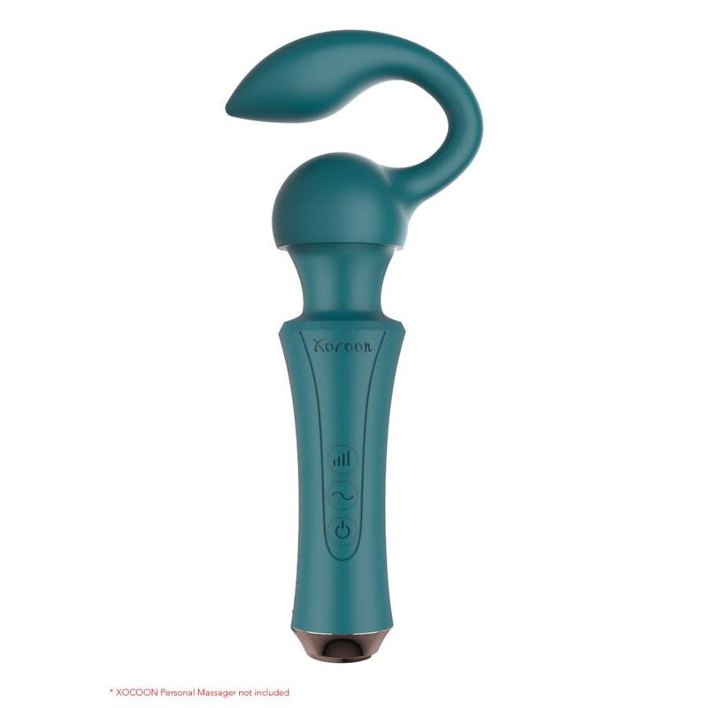 Xocoon Attachments Personal Massager Green - Estimulador de Silicona