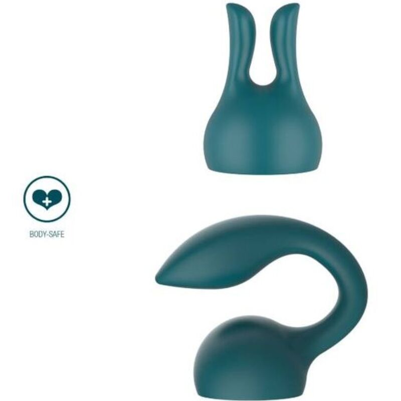 Xocoon Attachments Personal Massager Green - Estimulador de Silicona