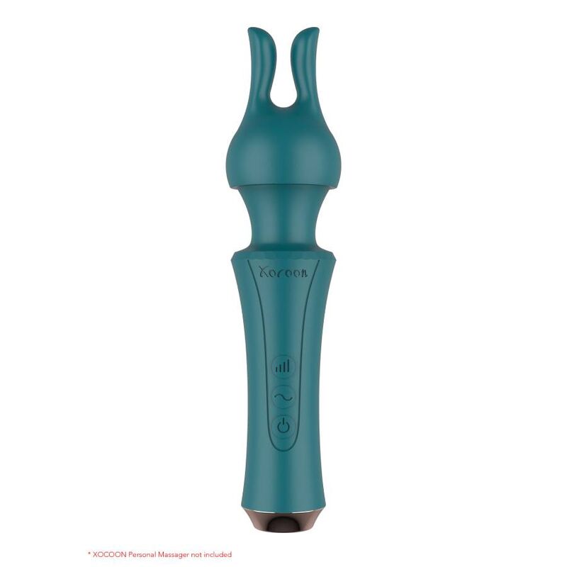 Xocoon Attachments Personal Massager Green - Estimulador de Silicona