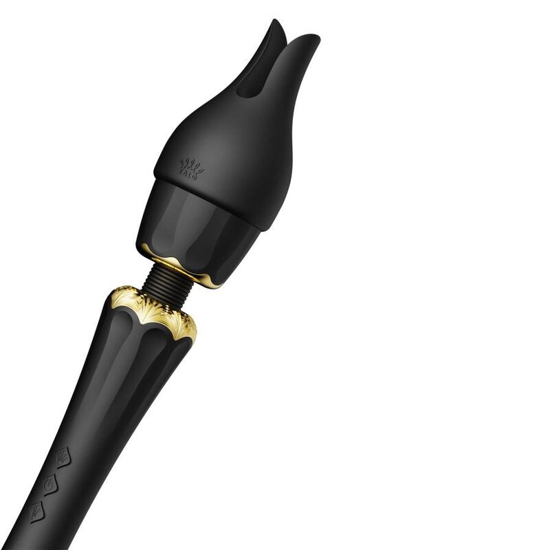 Zalo Kyro Wand Black - Estimulador de Diseño Ergonómico