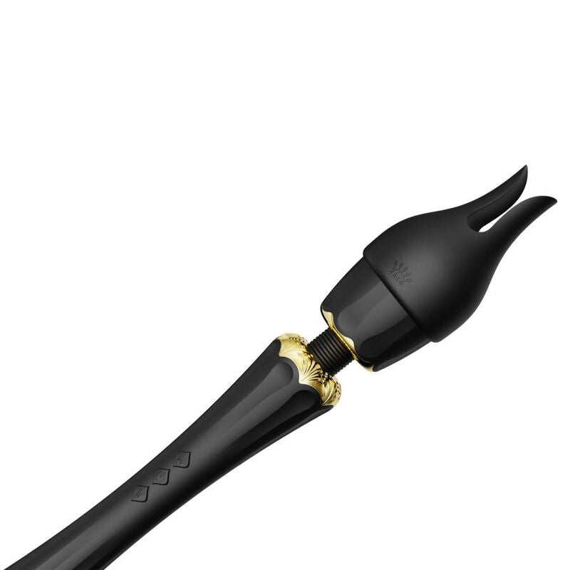 Zalo Kyro Wand Black - Estimulador de Diseño Ergonómico