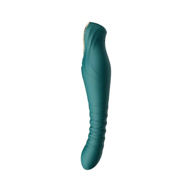Zalo King Thruster Green - Vibrador de Diseño Ergonómico