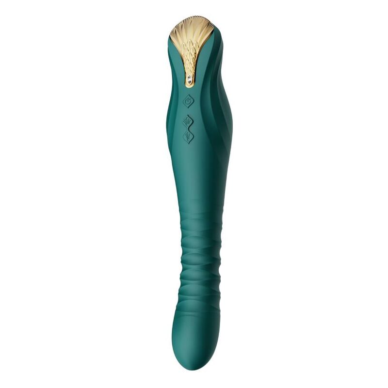 Zalo King Thruster Green - Vibrador de Diseño Ergonómico