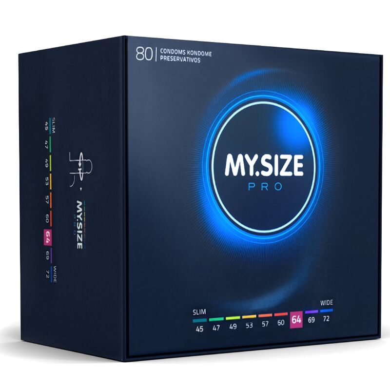 My Size Pro Condoms 64 mm - Pack 80 Unidades