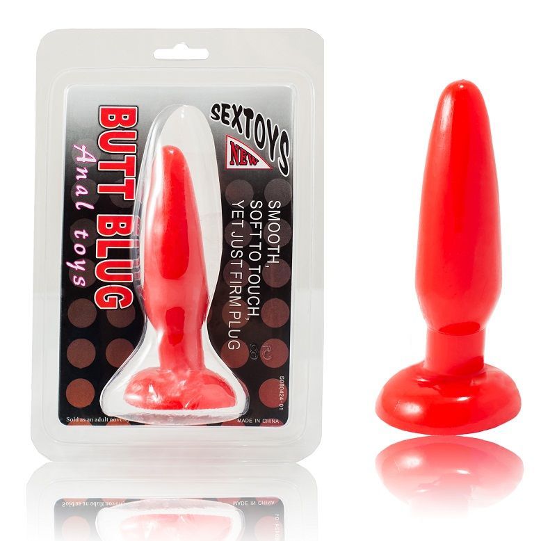 Baile Small Red Anal Plug - Estimulador Anal 14,2 cm