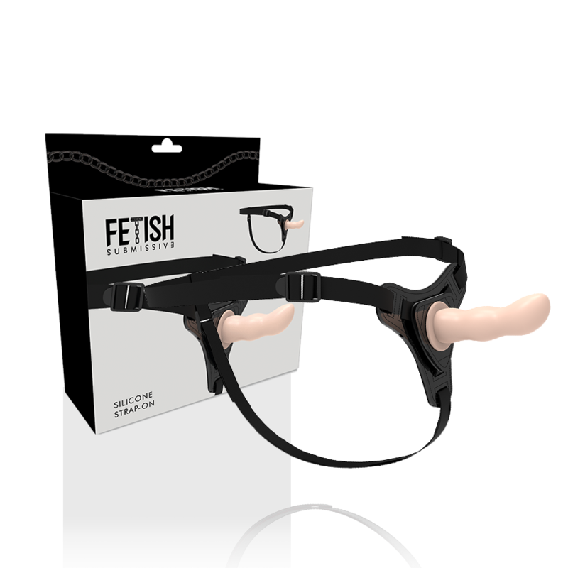 Fetish Submissive Harness - Estimulador de Silicona 12,5 cm