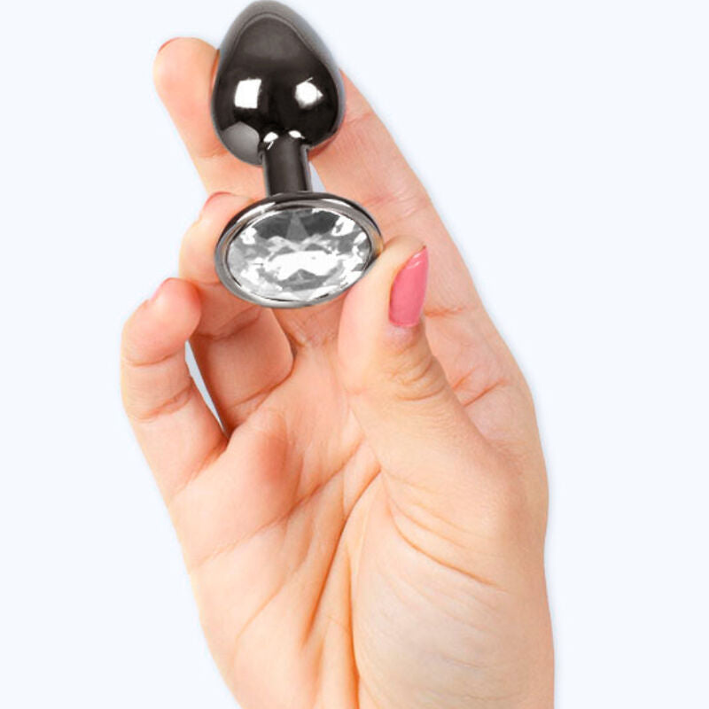 Secret Play Gunmetal Plug Anal Pequeño 7 cm