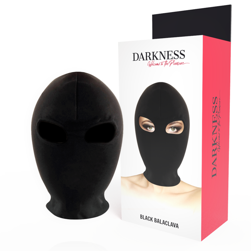 Darkness Submission Mask Black - Máscara Capucha BDSM Spandex