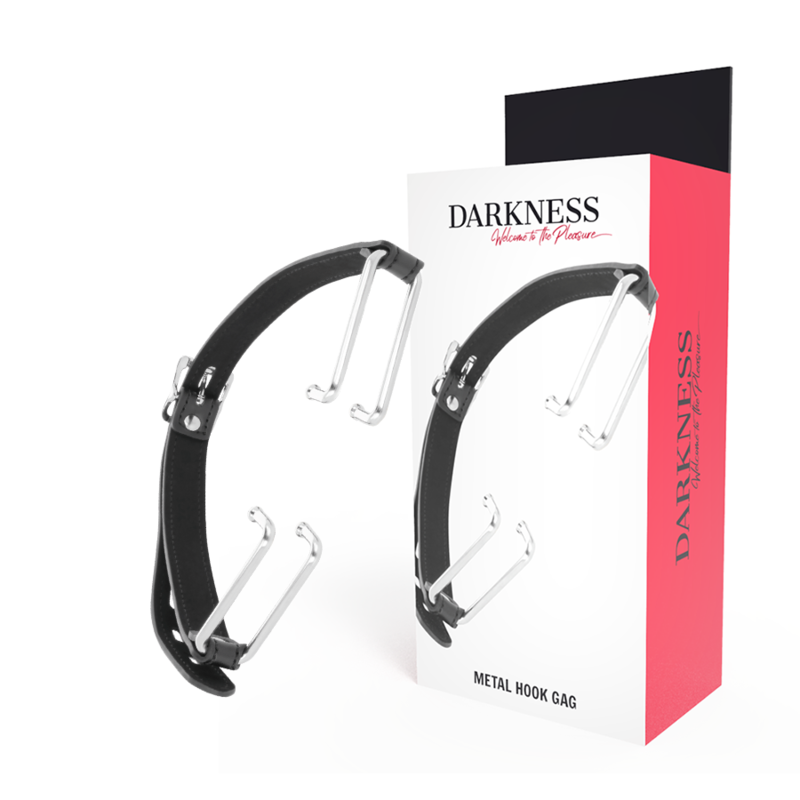 Darkness Gag with Black Hook - Accesorio de Bondage