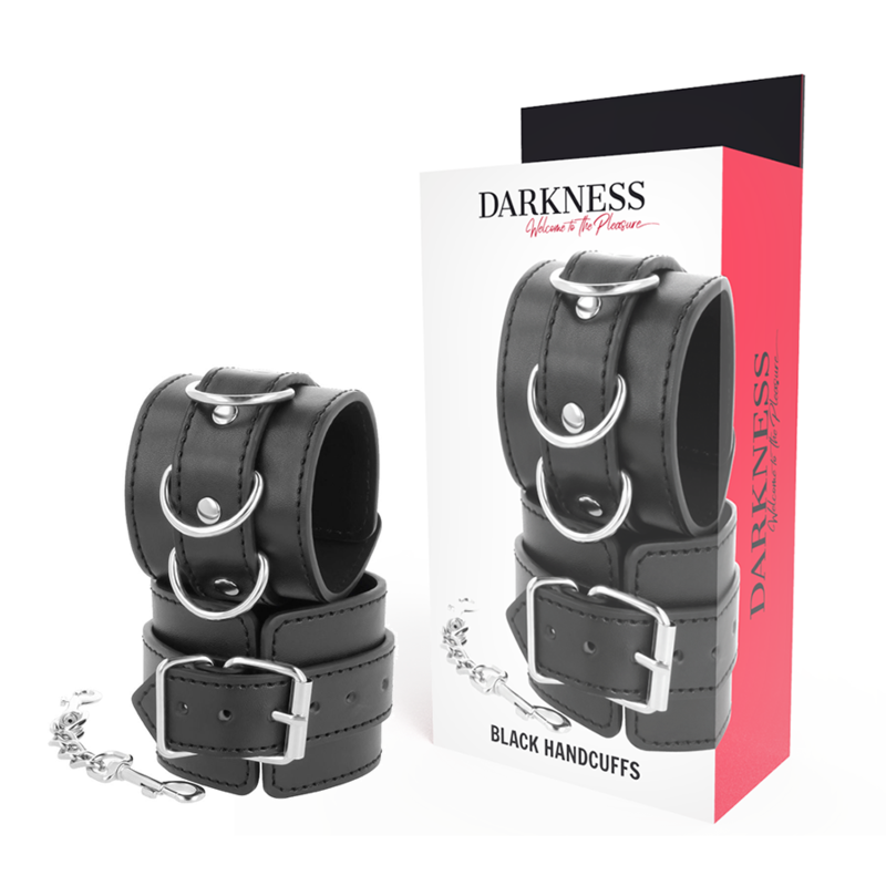 Darkness Black Handcuffs - Esposas de Bondage