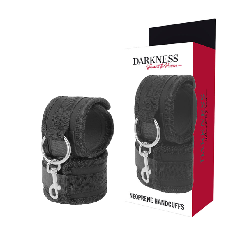 Darkness Neoprene Handcuffs - Esposas de Neopreno