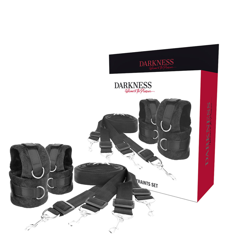 Darkness Bed Ties Set - Accesorios de Bondage