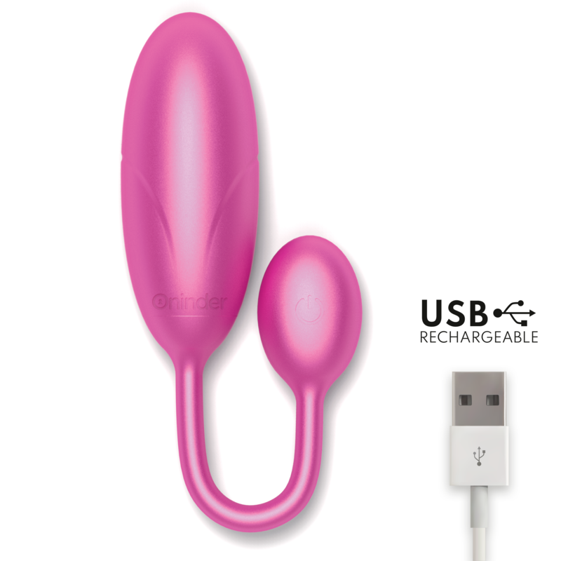 Oninder Denver Vibrating Egg Pink - Huevo Vibrador con App