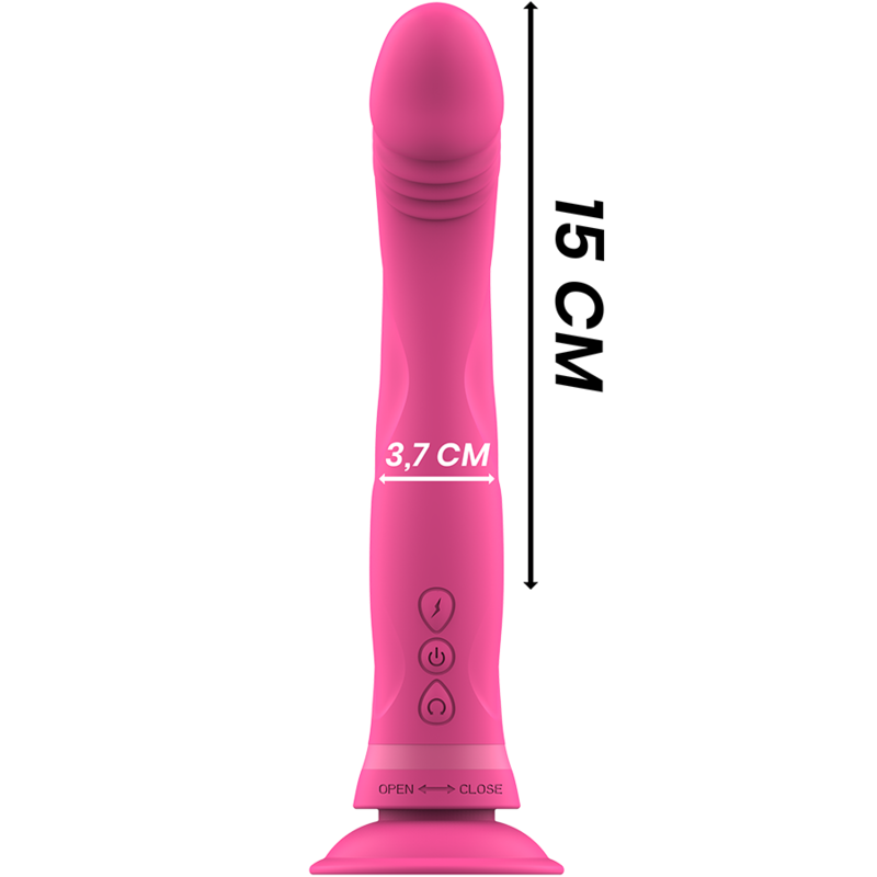 Intense Michelangelo Pink - Vibrador de Silicona