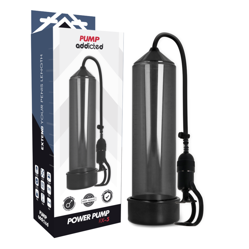 PUMP ADDICTED RX5 Black - Bomba de Placer
