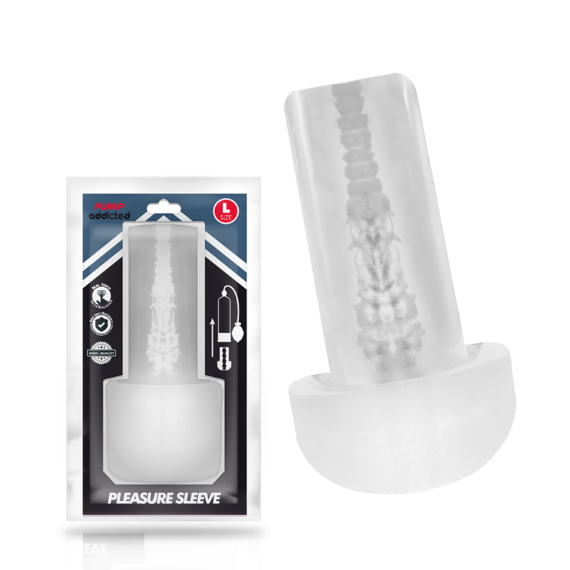 Pump Addicted Pleasure Sleeve - Bomba Automática de Erección
