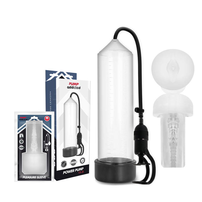 Pump Addicted RX5 Transparent - Masturbador