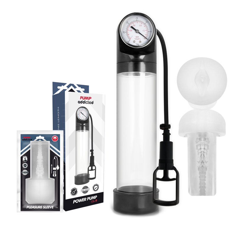 Pump Addicted RX9 Transparent - Masturbador