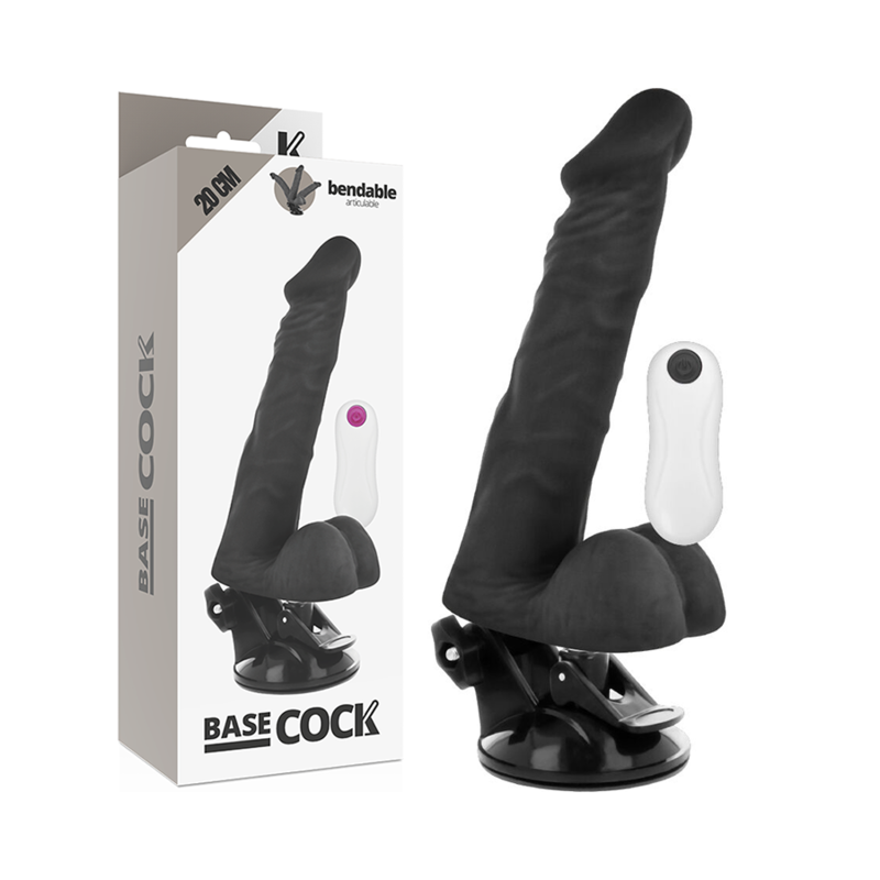 Basecock Articulable con Control Remoto Negro 20 cm