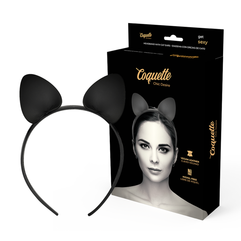 Coquette Chic Desire - Diadema con Orejas de Gato