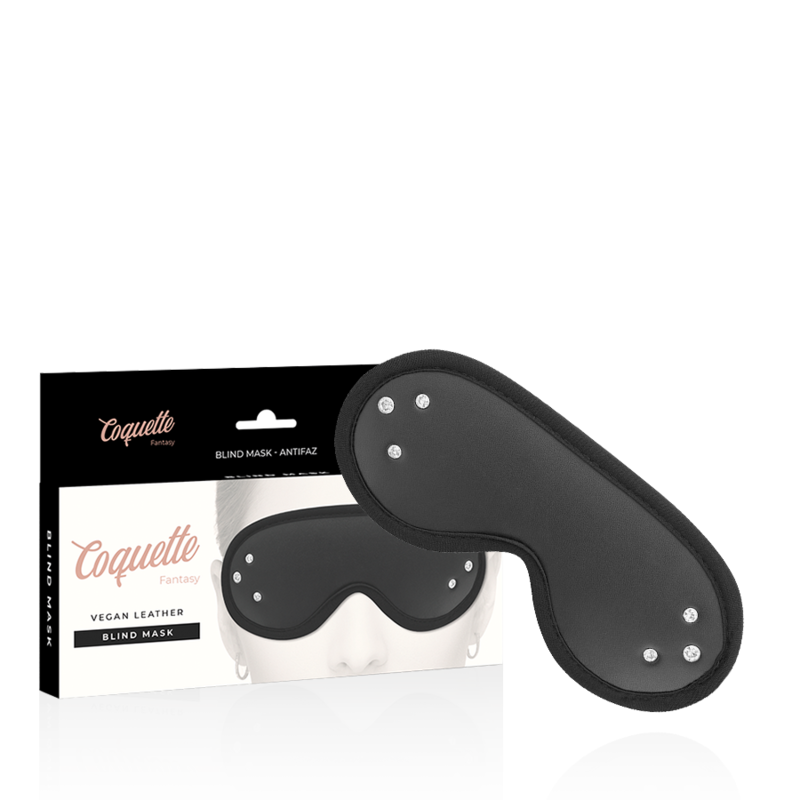 Coquette Chic Desire - Antifaz de Cuero Vegano con Forro de Neopreno