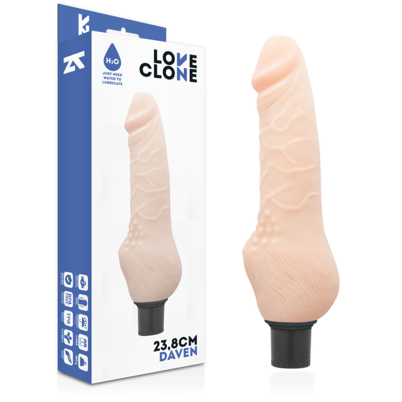 Loveclone Daven Autolubricante Realista 23.8 cm