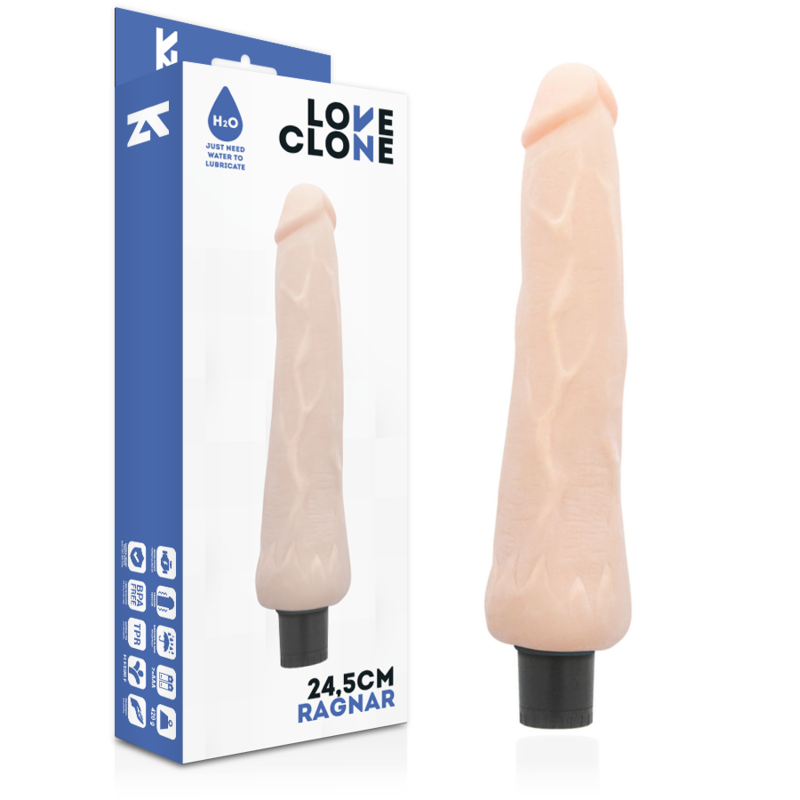 Loveclone Ragnar Vibrador Autolubricante 24.5 cm