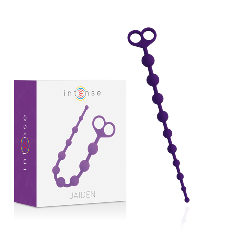 Intense Jaiden Anal Beads Lilac - Juguete Íntimo