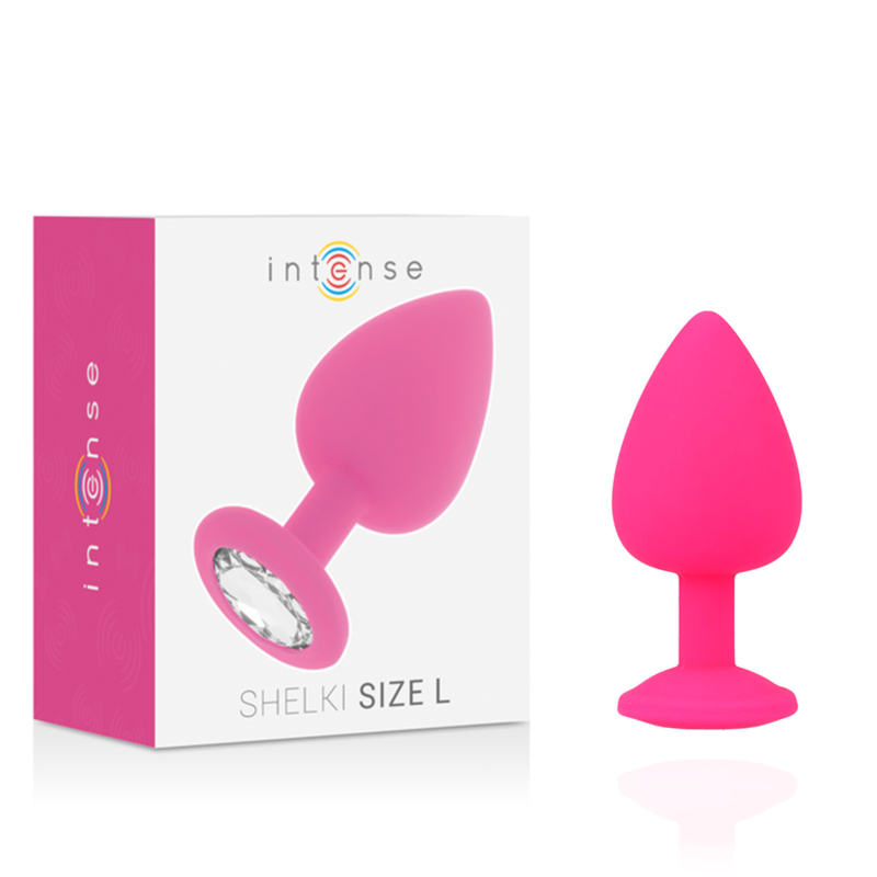 Intense Shelki L Plug Anal Fuchsia - Silicona Médica Flexible
