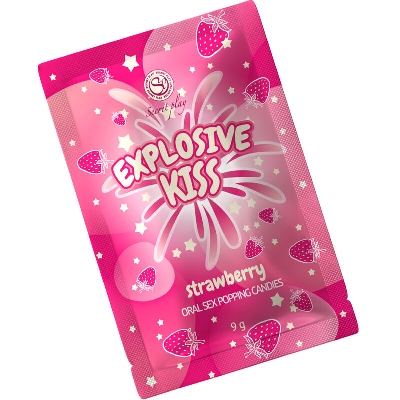 Secretplay Strawberry Explosive Candies - Caramelos de Fresa