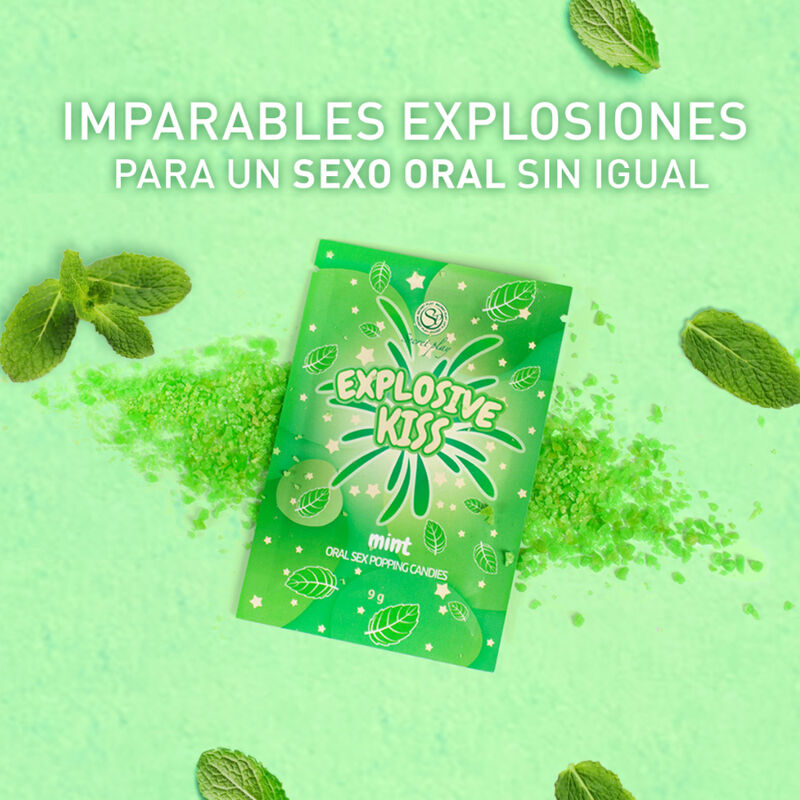 Secretplay Mint Explosive Candies - Caramelos de Menta