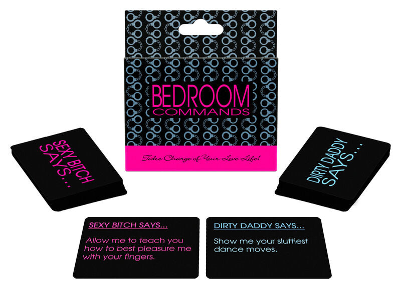 Bedroom Commands Card Game - Juego de Cartas para Adultos