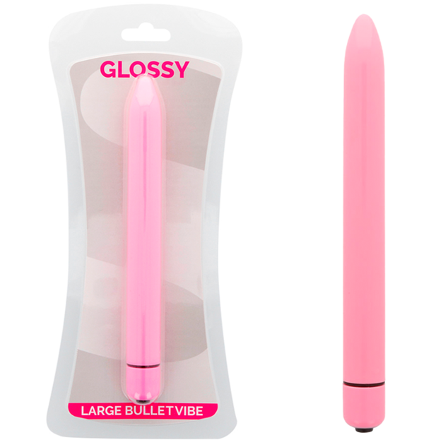 Glossy Slim Vibrator Pink - Estimulador Compacto