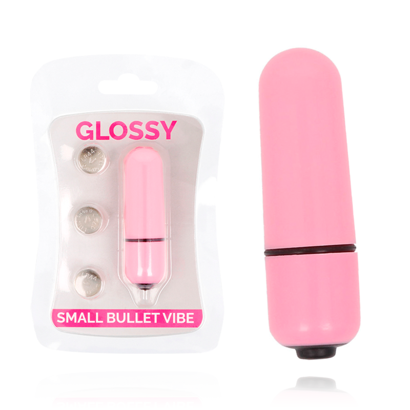 Glossy Small Bullet Vibe Pink - Estimulador Compacto