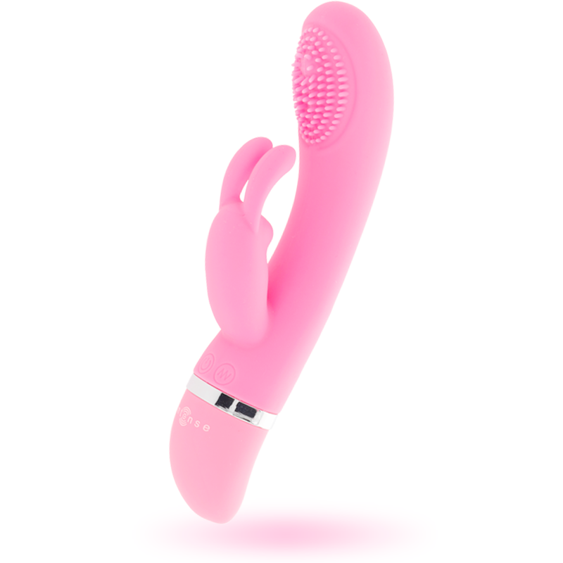 Intense Susy - Vibrador Oscilante de Silicona Rosa