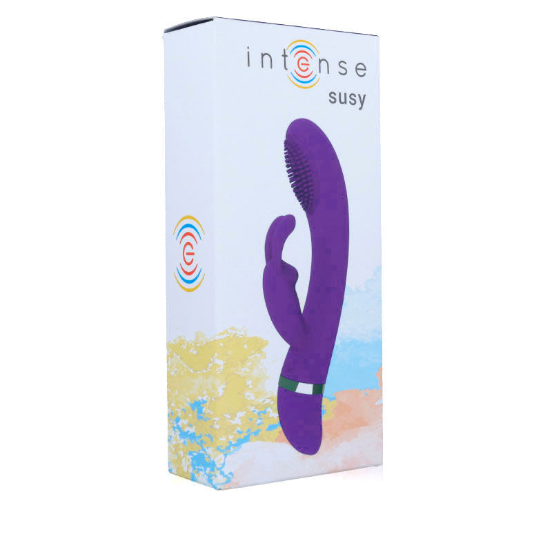 Intense Susy Silicone Rabbit Lilac - Vibrador Oscilante