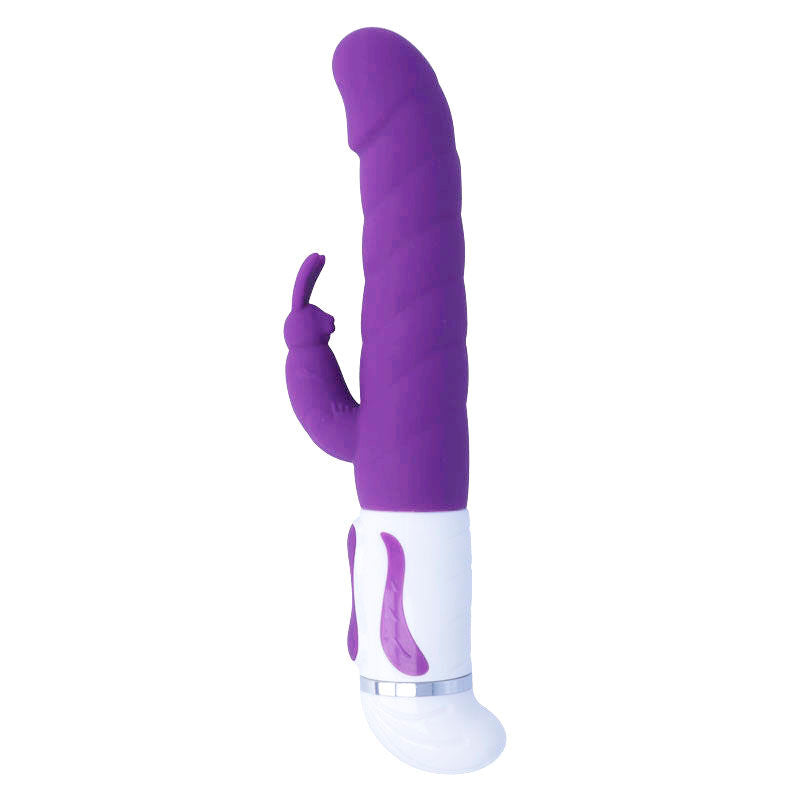 Intense Bobble Vibrator Rotator Silicona Lila
