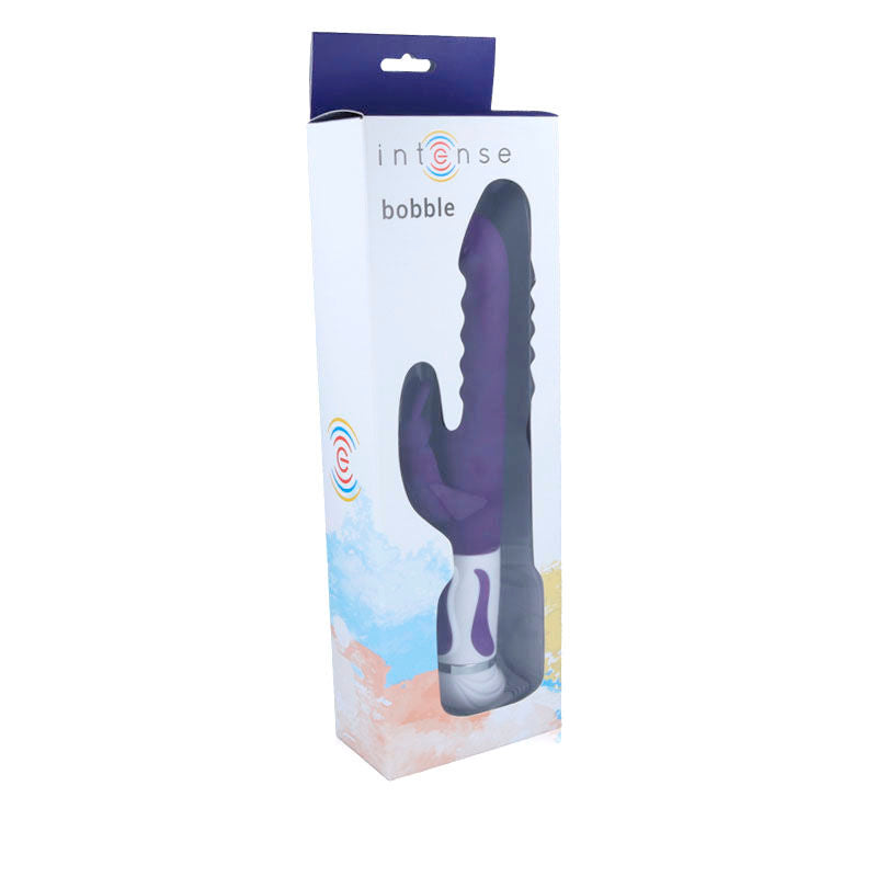 Intense Bobble Vibrator Rotator Silicona Lila