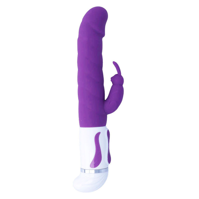 Intense Bobble Vibrator Rotator Silicona Lila