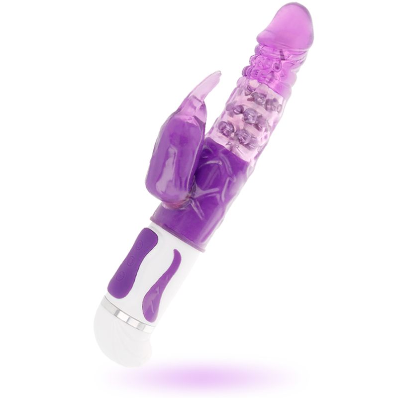 Intense Guppy Lilac Rotator - Estimulador de Diseño Ergonómico