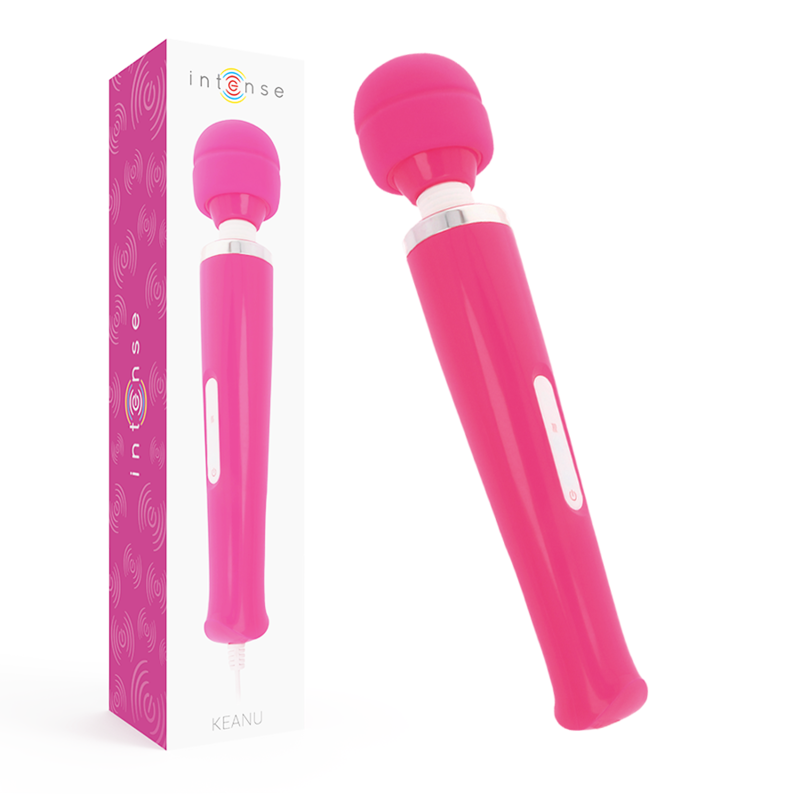 Intense Keanu Wand Pink - Masajeador de Cuerpo Completo