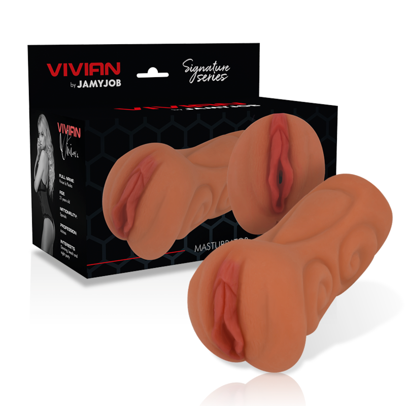 Jamyjob Signature Vivian - Masturbador Vagina sin Vibración