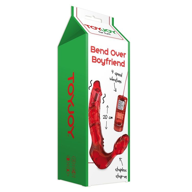 Bend Over Boyfriend Vibrating - Strap-on Toyjoy