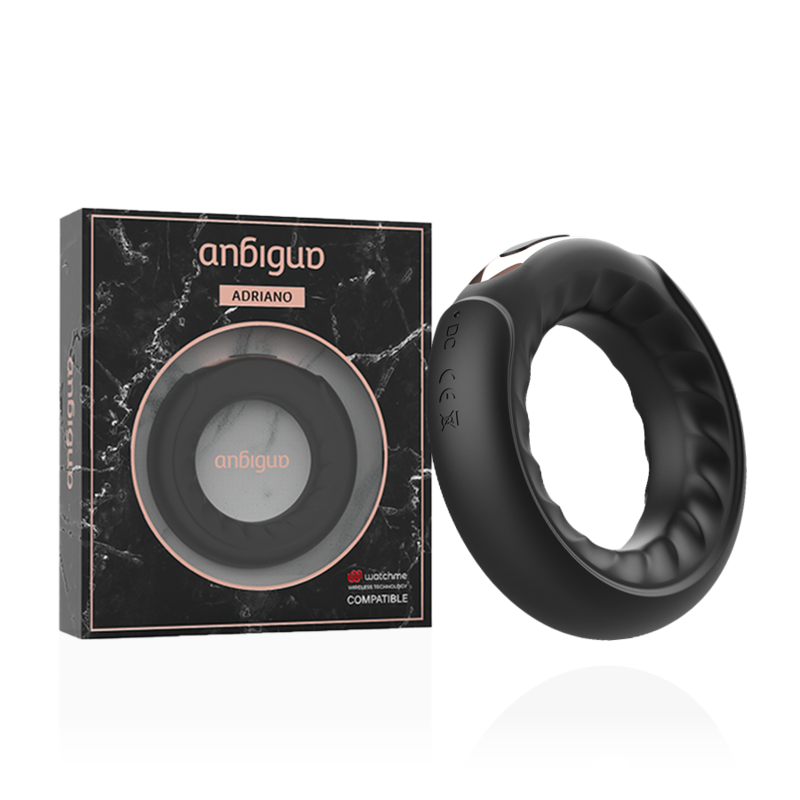 Anillo Vibrador Adriano con Control Remoto WatchMe